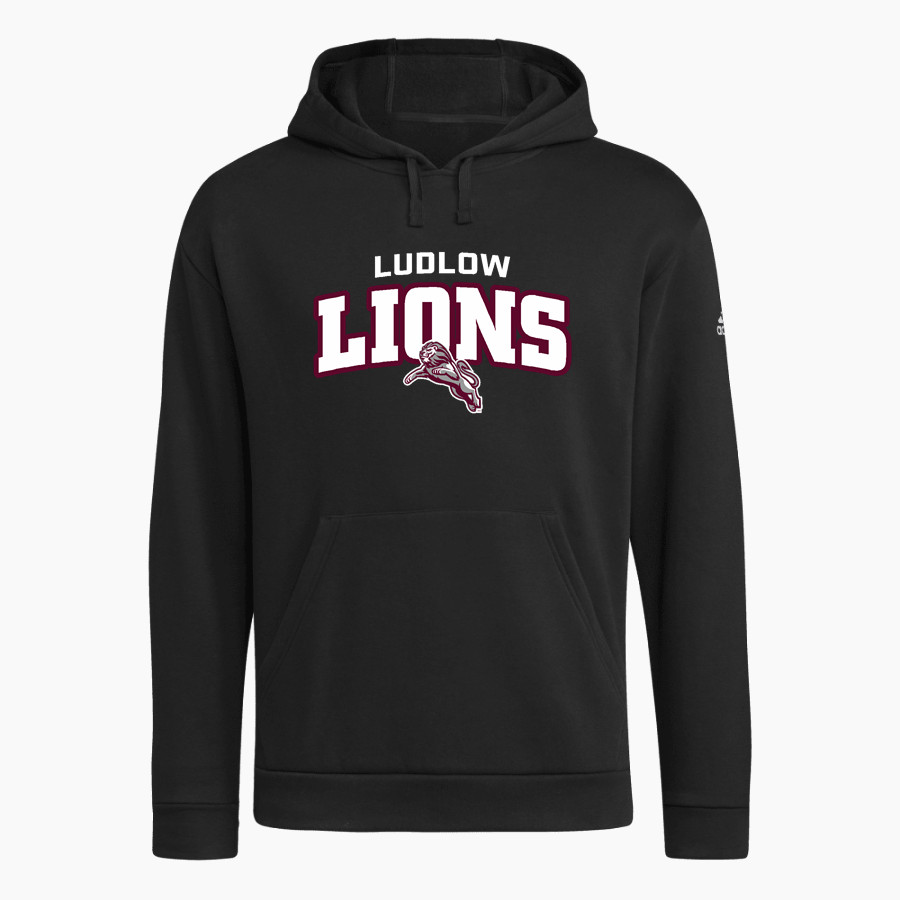 Ludlow Lions <span class="pdp-name-mascot">Lions</span> adidas Men's Fleece Hoodie