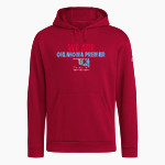 Oklahoma Premier Figure Skating <span class="pdp-name-mascot">Oklahoma Premier Figure Skating</span> adidas Men's Fleece Hoodie Front Thumbnail