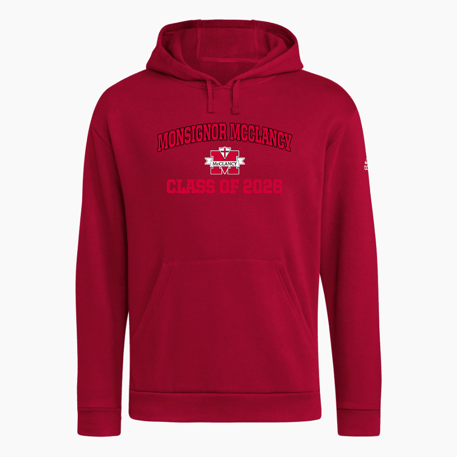 Monsignor McClancy Crusaders <span class="pdp-name-mascot">Monsignor McClancy Crusaders</span> adidas Men's Fleece Hoodie