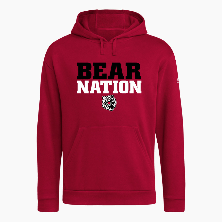 WEST BRANCH HIGH SCHOOL BEARS <span class="pdp-name-mascot">WEST BRANCH BEARS</span> adidas Men's Fleece Hoodie