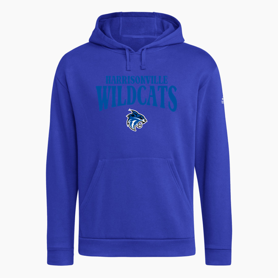 HARRISONVILLE HIGH SCHOOL WILDCATS <span class="pdp-name-mascot">HARRISONVILLE WILDCATS</span> adidas Men's Fleece Hoodie