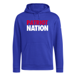 Clarkson-Leigh Patriots <span class="pdp-name-mascot">Clarkson-Leigh Patriots</span> adidas Men's Fleece Hoodie Front Thumbnail