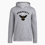 PETTISVILLE BLACKBIRDS ONLINE STORE <span class="pdp-name-mascot">PETTISVILLE BLACKBIRDS</span> adidas Men's Fleece Hoodie Front Thumbnail
