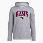 WILKINSON COUNTY CHRISTIAN ACADEMY RAMS <span class="pdp-name-mascot">WILKINSON CO RAMS</span> adidas Men's Fleece Hoodie Front Thumbnail