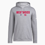 WESTWOOD HIGH SCHOOL PATRIOTS <span class="pdp-name-mascot">WESTWOOD PATRIOTS</span> adidas Men's Fleece Hoodie Front Thumbnail