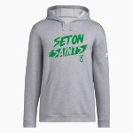 SETON HIGH SCHOOL SAINTS <span class="pdp-name-mascot">SETON SAINTS</span> adidas Men's Fleece Hoodie Front Thumbnail