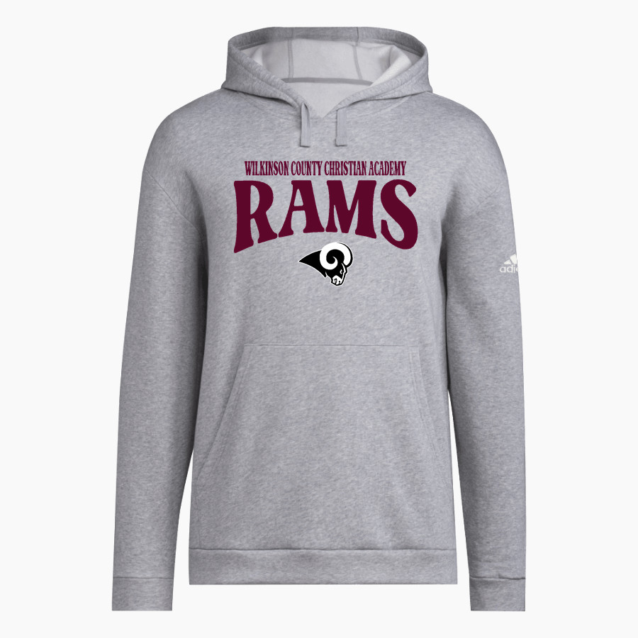 WILKINSON COUNTY CHRISTIAN ACADEMY RAMS <span class="pdp-name-mascot">WILKINSON CO RAMS</span> adidas Men's Fleece Hoodie