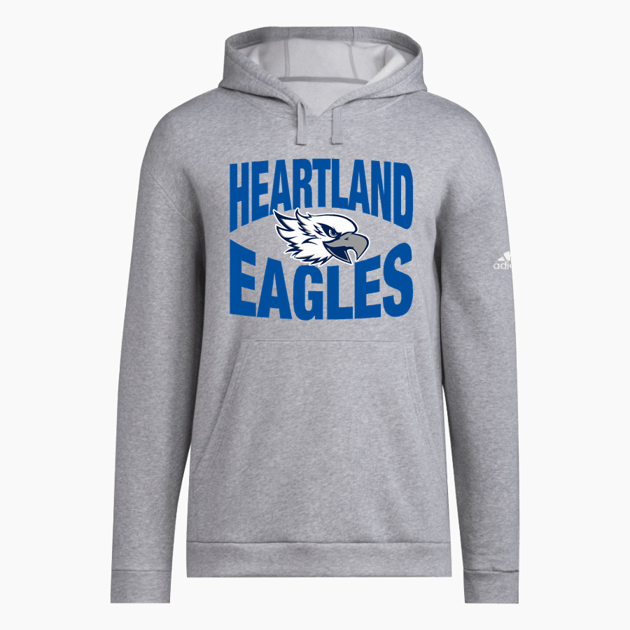 HEARTLAND CHRISTIAN ACADEMY EAGLES <span class="pdp-name-mascot">HEARTLAND EAGLES</span> adidas Men's Fleece Hoodie