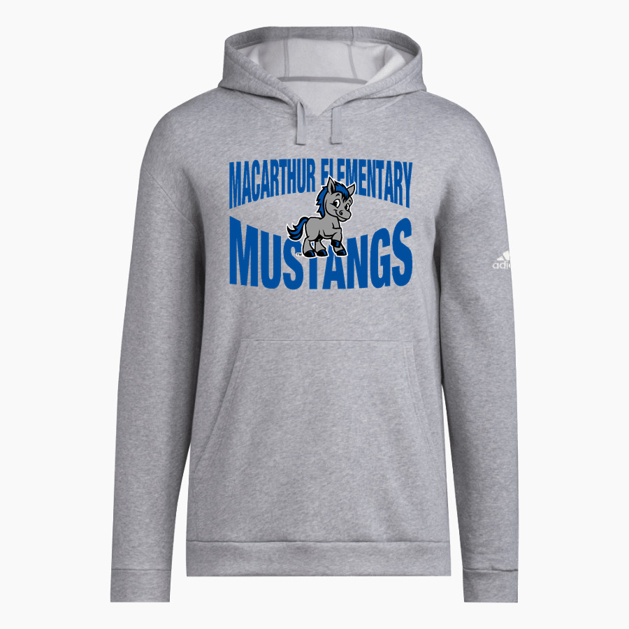 MacArthur Elementary Mustangs <span class="pdp-name-mascot">McArthur Elementary</span> adidas Men's Fleece Hoodie
