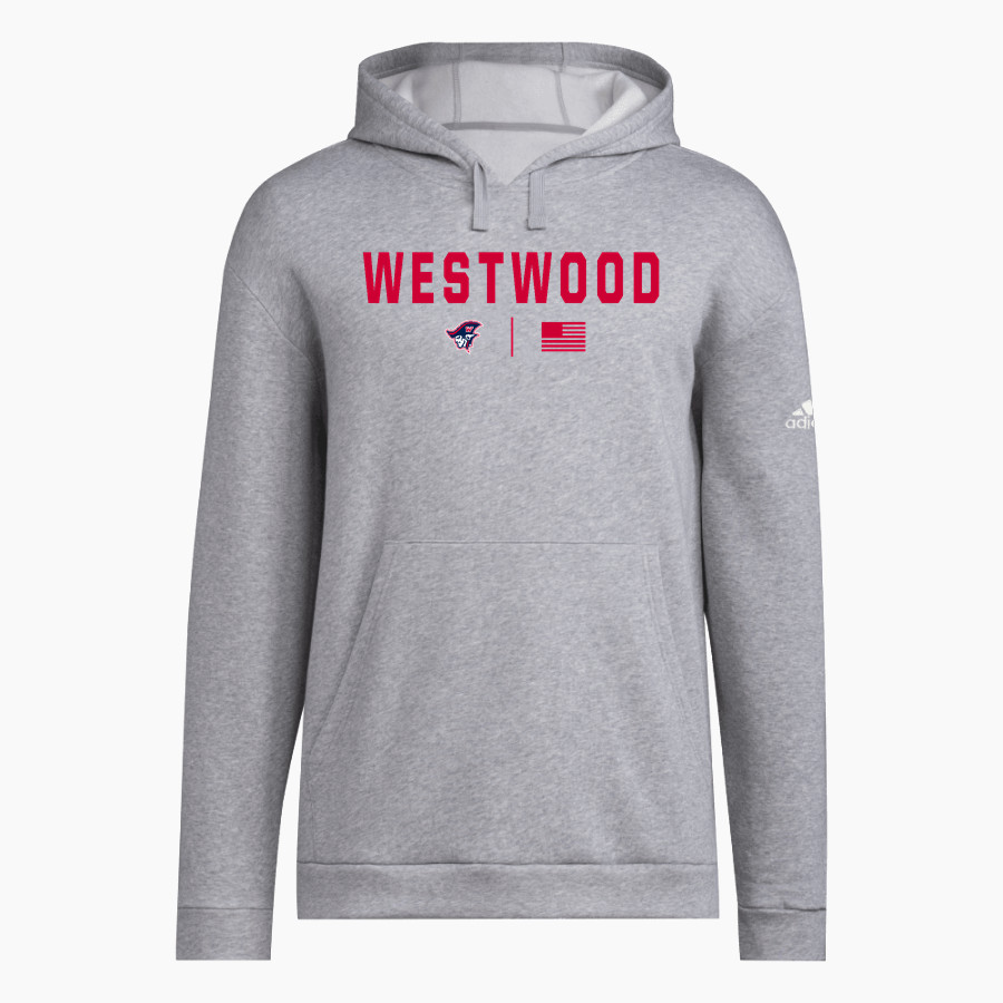 WESTWOOD HIGH SCHOOL PATRIOTS <span class="pdp-name-mascot">WESTWOOD PATRIOTS</span> adidas Men's Fleece Hoodie