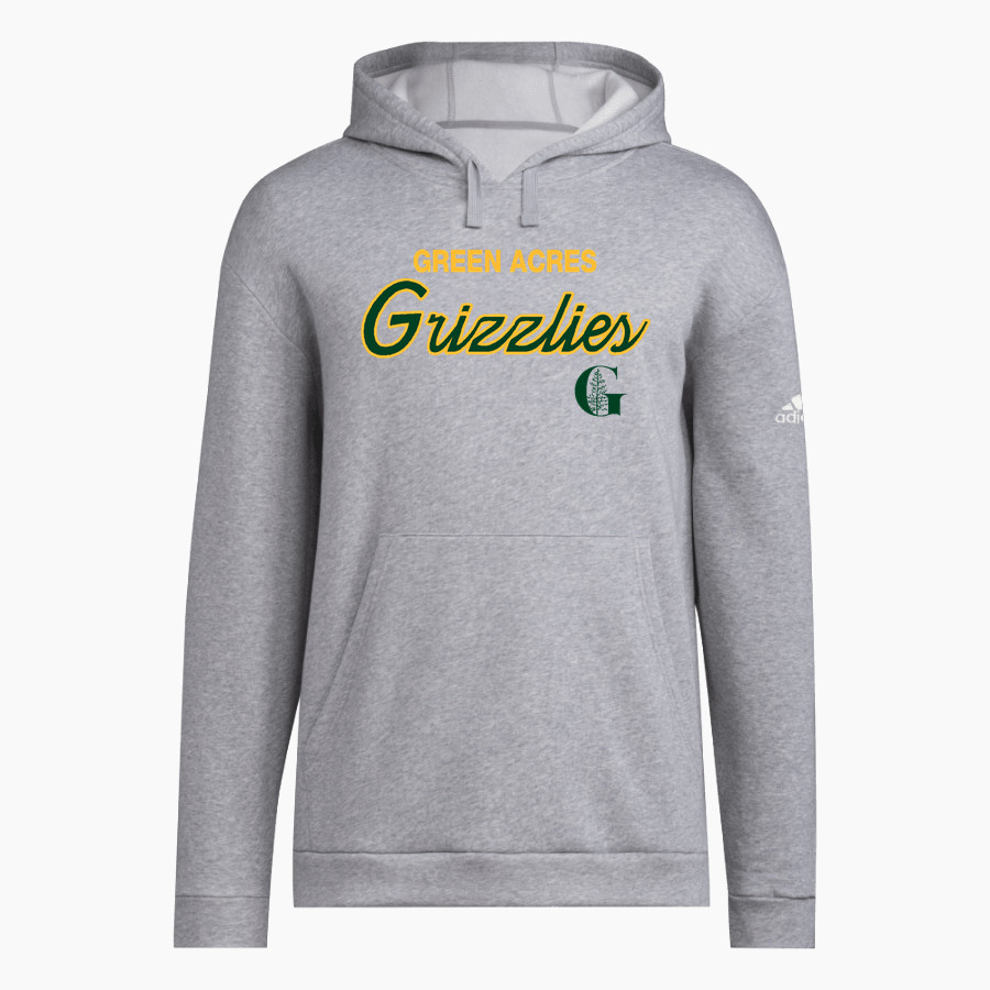 Green Acres Grizzlies <span class="pdp-name-mascot">Green Acres School Grizzlies</span> adidas Men's Fleece Hoodie