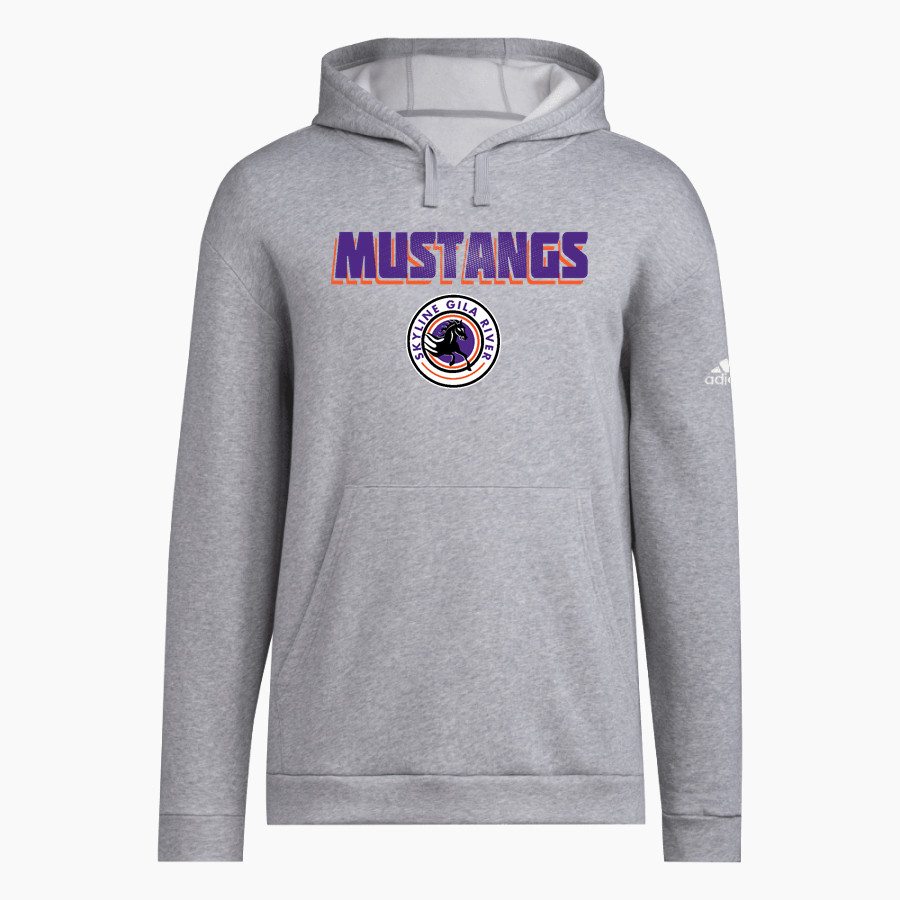 Skyline Gila River Mustangs <span class="pdp-name-mascot">Skyline Mustangs</span> adidas Men's Fleece Hoodie