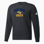Cape Fear Colts adidas Men's Fleece Crew Sweatshirt Front Thumbnail