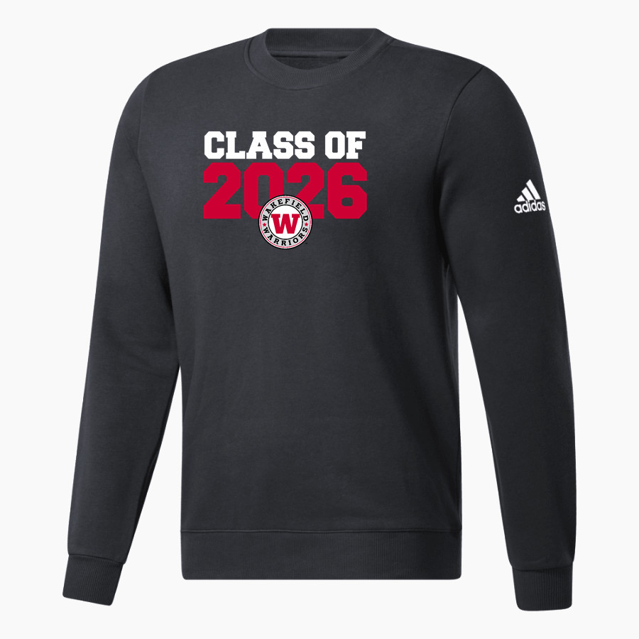 WAKEFIELD HIGH SCHOOL WARRIORS <span class="pdp-name-mascot">WAKEFIELD WARRIORS</span> adidas Men's Fleece Crew Sweatshirt