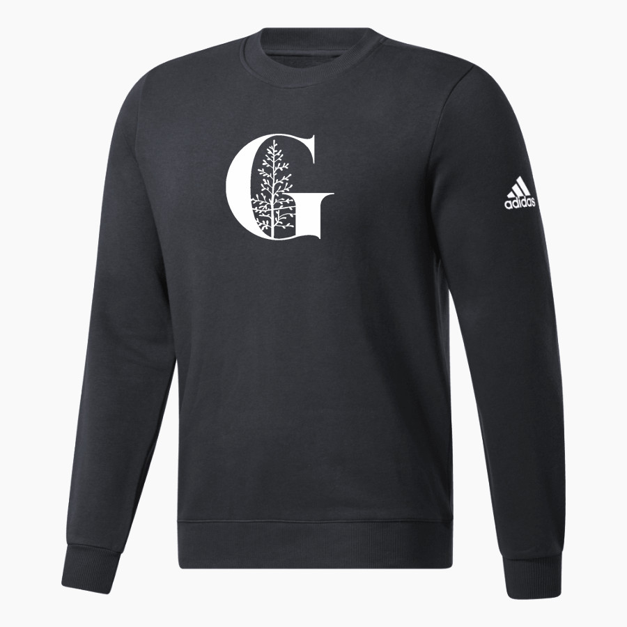 Green Acres Grizzlies <span class="pdp-name-mascot">Green Acres School Grizzlies</span> adidas Men's Fleece Crew Sweatshirt