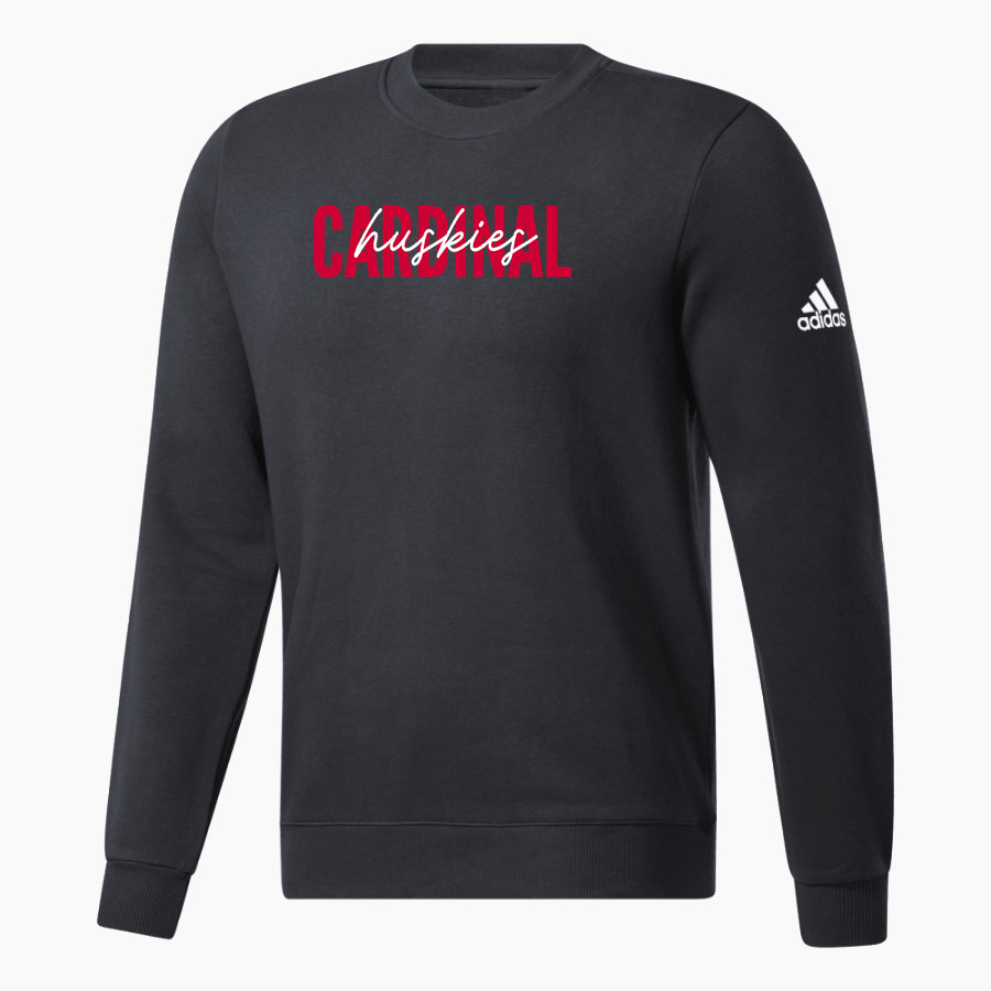 CARDINAL HIGH SCHOOL HUSKIES <span class="pdp-name-mascot">CARDINAL HUSKIES</span> adidas Men's Fleece Crew Sweatshirt