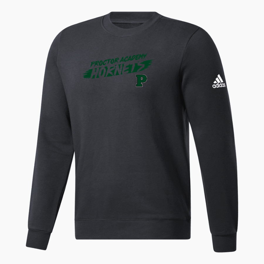 PROCTOR ACADEMY HORNETS <span class="pdp-name-mascot">PROCTOR ACADEMY HORNETS</span> adidas Men's Fleece Crew Sweatshirt