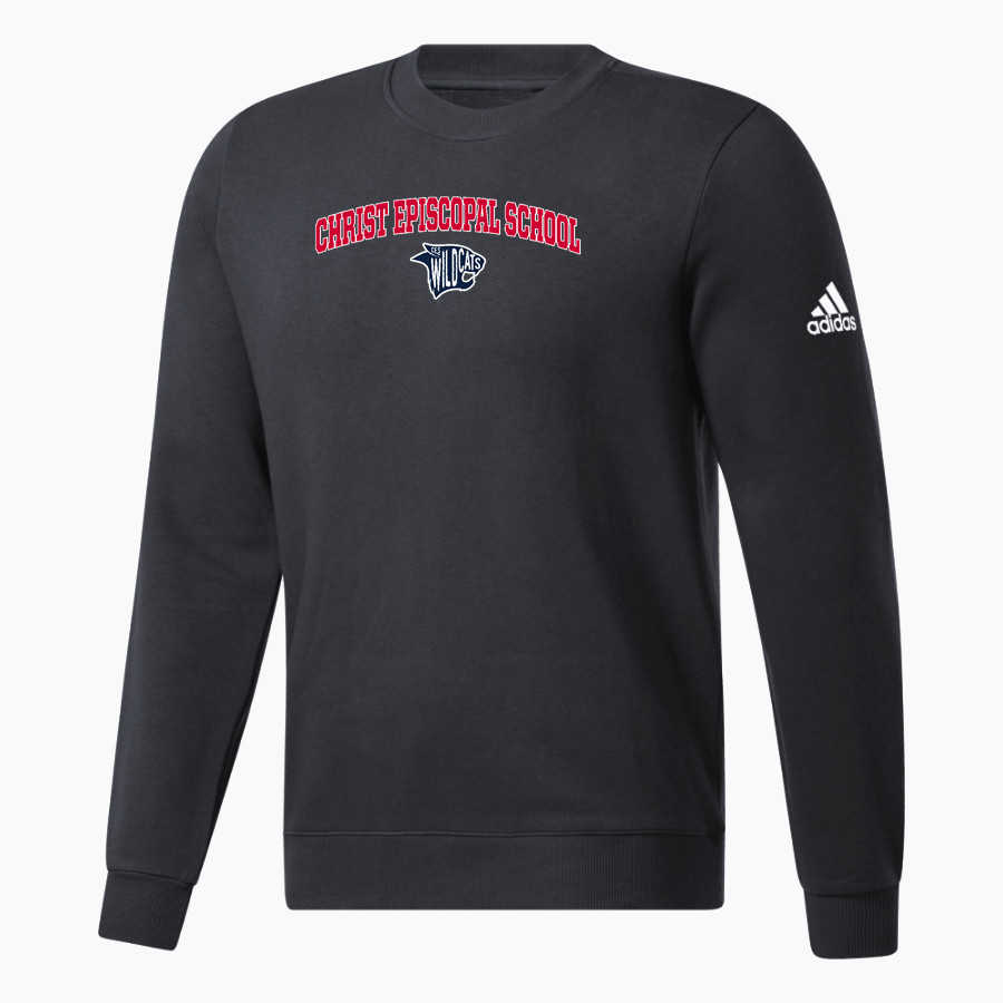 Christ Episcopal Wildcats adidas Men's Fleece Crew Sweatshirt