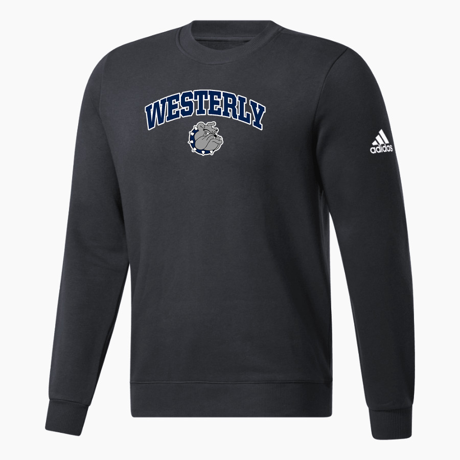 Westerly Bulldogs <span class="pdp-name-mascot">Westerly Bulldogs</span> adidas Men's Fleece Crew Sweatshirt