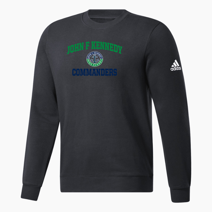 JOHN F KENNEDY HIGH SCHOOL COMMANDERS <span class="pdp-name-mascot">JOHN F KENNEDY COMMANDERS</span> adidas Men's Fleece Crew Sweatshirt
