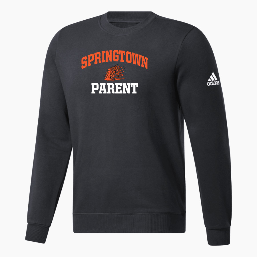 SPRINGTOWN HIGH SCHOOL PORCUPINES adidas Men's Fleece Crew Sweatshirt