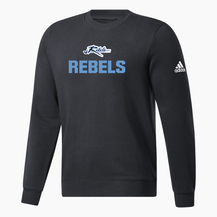 PATRICK HENRY HIGH SCHOOL REBELS <span class="pdp-name-mascot">PATRICK HENRY REBELS</span> adidas Men's Fleece Crew Sweatshirt