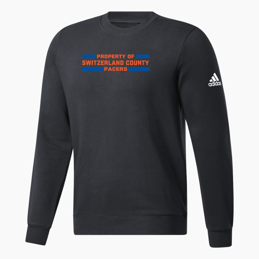 Switzerland County Pacers <span class="pdp-name-mascot">Switzerland County Pacers</span> adidas Men's Fleece Crew Sweatshirt