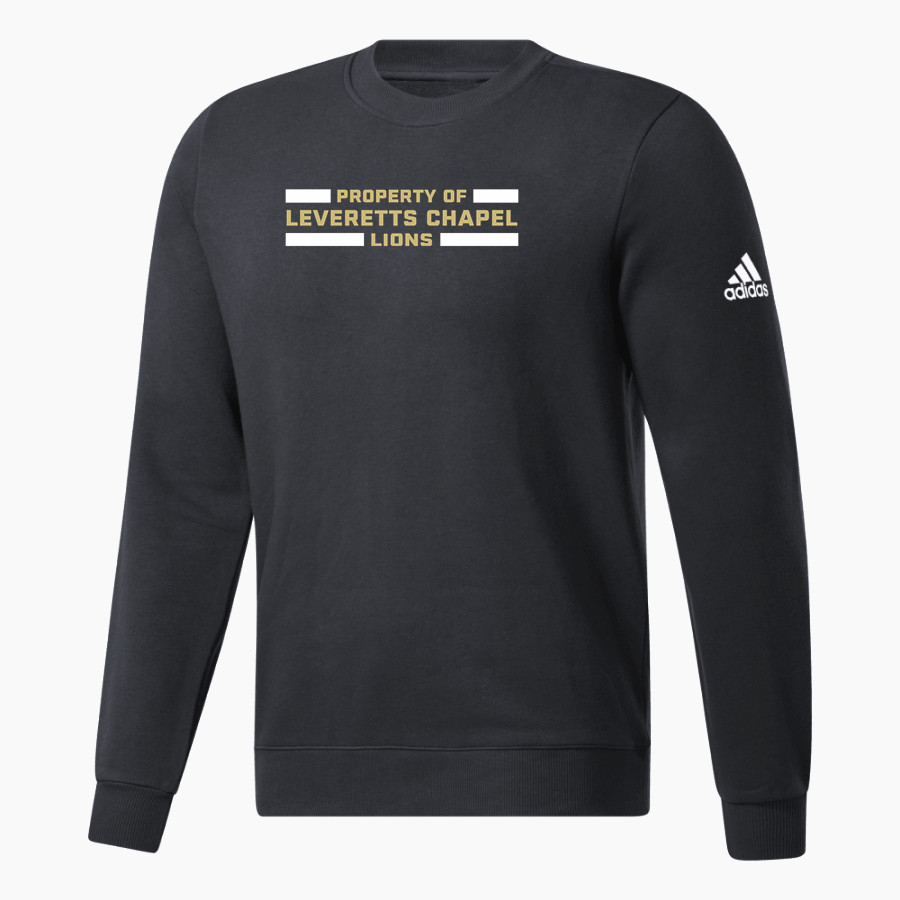 LEVERETTS CHAPEL HIGH SCHOOL LIONS adidas Men's Fleece Crew Sweatshirt