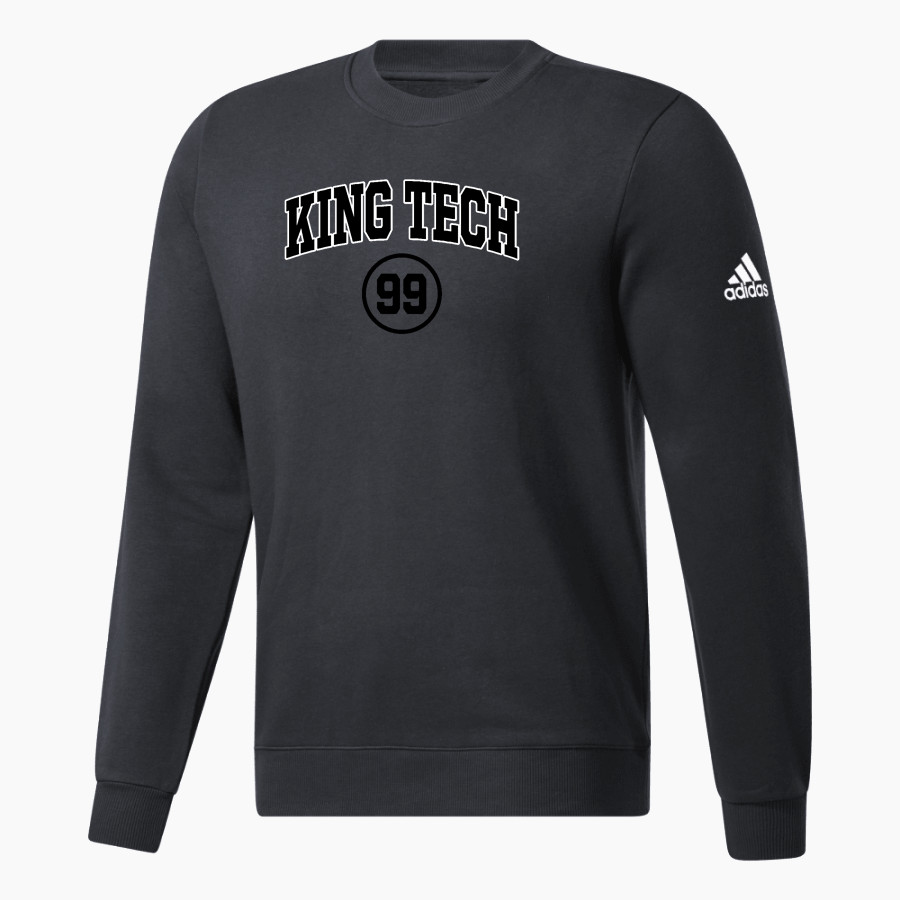 King Tech High School Online Apparel Store <span class="pdp-name-mascot">King Tech High School</span> adidas Men's Fleece Crew Sweatshirt