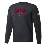 Arcade Fundamental Spartans <span class="pdp-name-mascot">Brad Arcade Fundamental Middle School Spartans</span> adidas Men's Fleece Crew Sweatshirt Front Thumbnail