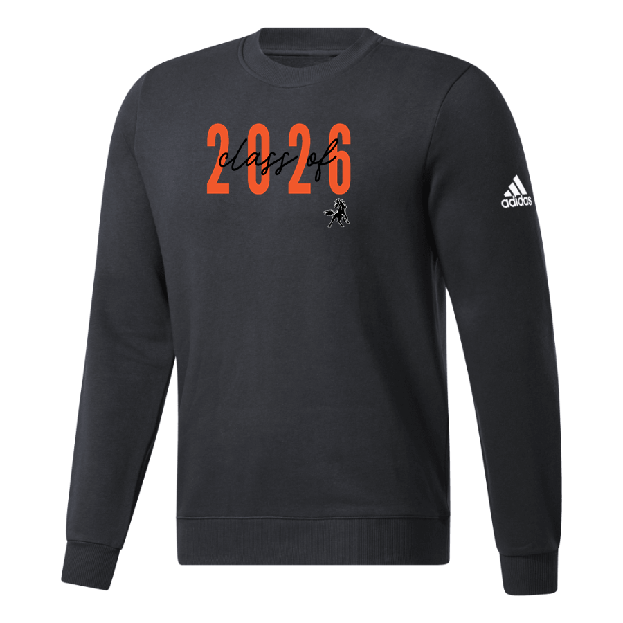 Schuylerville Horses <span class="pdp-name-mascot">Schuylerville Black Horses</span> adidas Men's Fleece Crew Sweatshirt