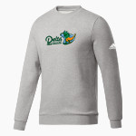 Delta College Pioneers <span class="pdp-name-mascot">Delta College Athletics Pioneers</span> adidas Men's Fleece Crew Sweatshirt Front Thumbnail
