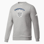 Pineywoods Timberwolves adidas Men's Fleece Crew Sweatshirt Front Thumbnail