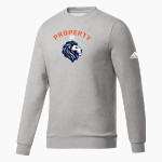 First Baptist Academy Lions <span class="pdp-name-mascot">First Baptist Academy Lions</span> adidas Men's Fleece Crew Sweatshirt Front Thumbnail