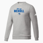 Merrill Bluejays <span class="pdp-name-mascot">Merrill Bluejays</span> adidas Men's Fleece Crew Sweatshirt Front Thumbnail