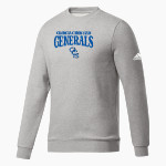 GEORGIA CHRISTIAN SCHOOL GENERALS adidas Men's Fleece Crew Sweatshirt Front Thumbnail