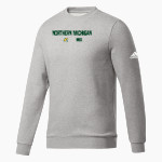 Northern Michigan Wildcats <span class="pdp-name-mascot">Northern Michigan Wildcats</span> adidas Men's Fleece Crew Sweatshirt Front Thumbnail