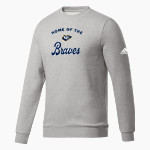 Grant County Braves The Official Online Store <span class="pdp-name-mascot">Grant County Braves</span> adidas Men's Fleece Crew Sweatshirt Front Thumbnail