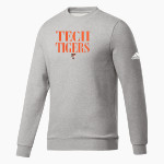 Tech High School Tigers <span class="pdp-name-mascot">Tech High School</span> adidas Men's Fleece Crew Sweatshirt Front Thumbnail