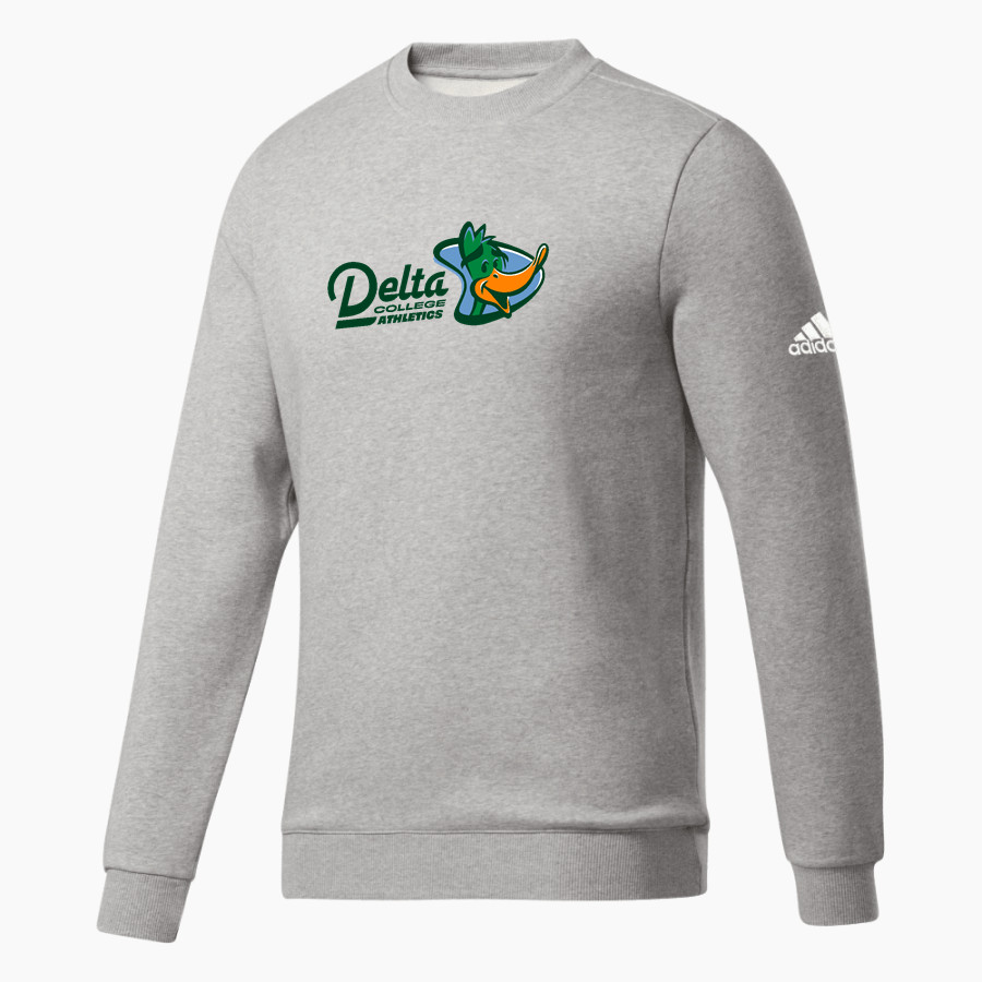 Delta College Pioneers <span class="pdp-name-mascot">Delta College Athletics Pioneers</span> adidas Men's Fleece Crew Sweatshirt