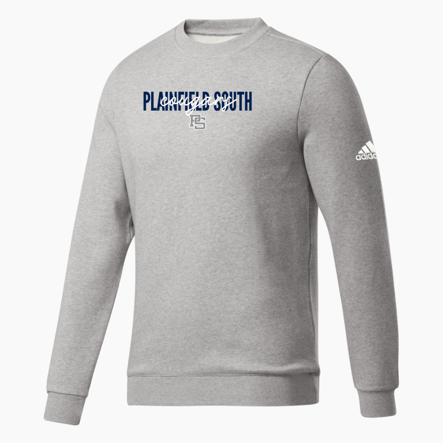 PLAINFIELD SOUTH HIGH SCHOOL COUGARS adidas Men's Fleece Crew Sweatshirt