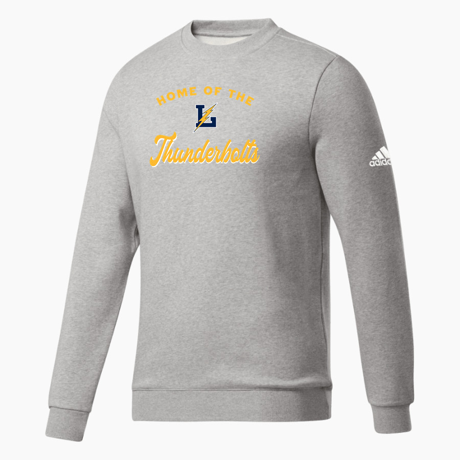 LITTLESTOWN HIGH SCHOOL THUNDERBOLTS adidas Men's Fleece Crew Sweatshirt