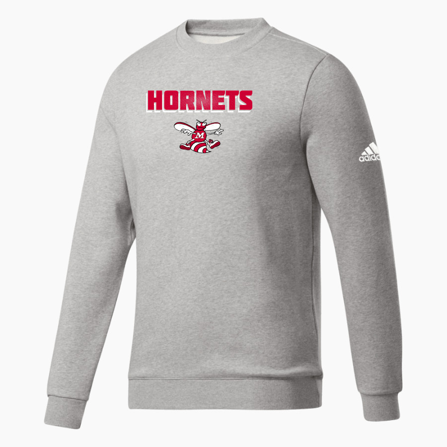 Medora Hornets <span class="pdp-name-mascot">Medora Hornets</span> adidas Men's Fleece Crew Sweatshirt