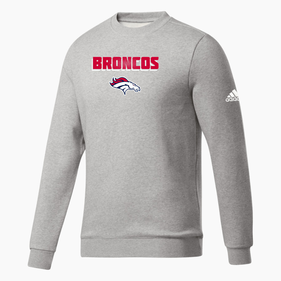 MIDDLEBURG HIGH SCHOOL BRONCOS adidas Men's Fleece Crew Sweatshirt