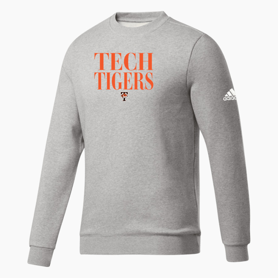 Tech High School Tigers <span class="pdp-name-mascot">Tech High School</span> adidas Men's Fleece Crew Sweatshirt