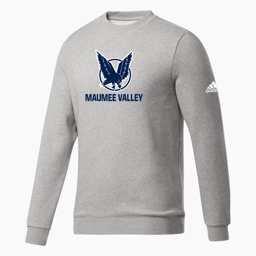 MAUMEE VALLEY COUNTRY DAY SCHOOL HAWKS <span class="pdp-name-mascot">MAUMEE VALLEY HAWKS</span> adidas Men's Fleece Crew Sweatshirt
