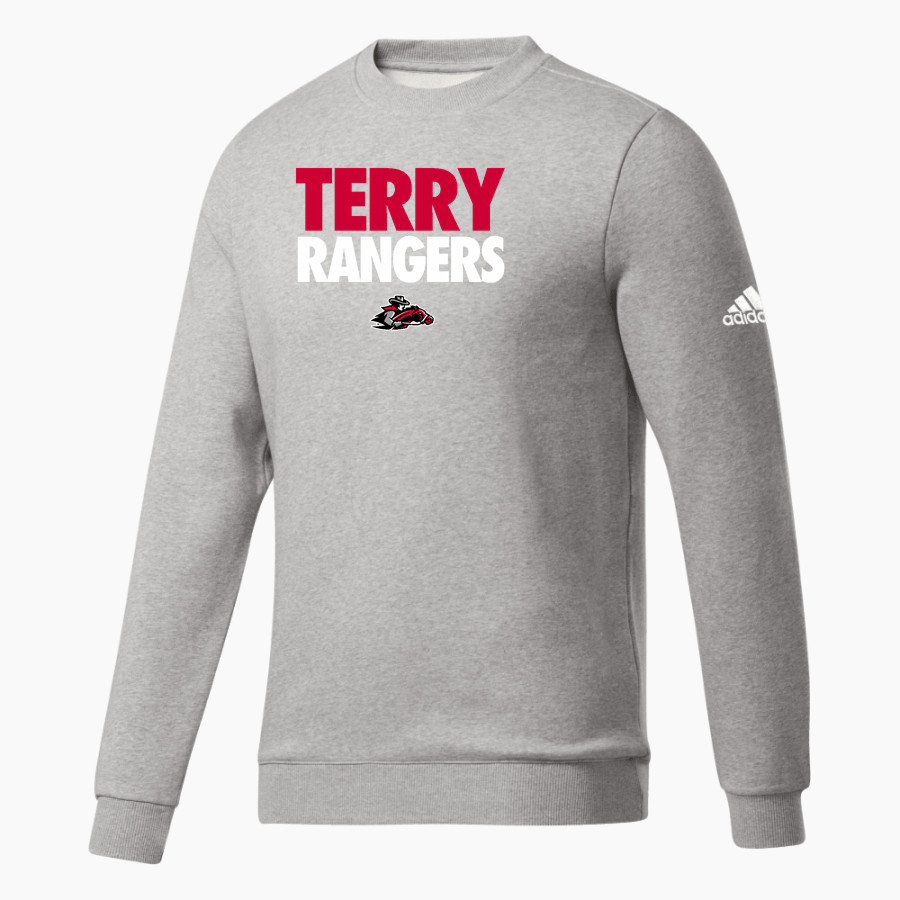 TERRY HIGH SCHOOL RANGERS <span class="pdp-name-mascot">TERRY RANGERS</span> adidas Men's Fleece Crew Sweatshirt