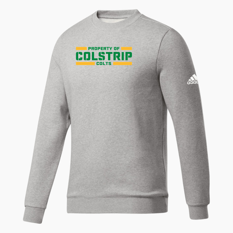 COLSTRIP HIGH SCHOOL COLTS <span class="pdp-name-mascot">COLSTRIP COLTS/FILLIES</span> adidas Men's Fleece Crew Sweatshirt