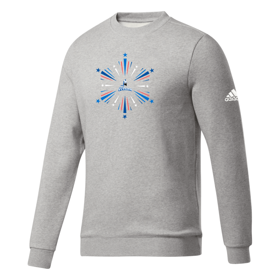 Lane Community College Titans <span class="pdp-name-mascot">Lane Community College Titans</span> adidas Men's Fleece Crew Sweatshirt