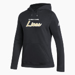 LEVERETTS CHAPEL HIGH SCHOOL LIONS <span class="pdp-name-mascot">LEVERETTS CHAPEL LIONS</span> adidas Women's Fleece Hoodie Front Thumbnail